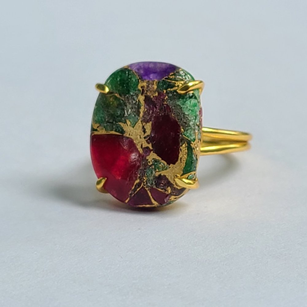 Mojave Turquoise Ring size 7 - Picture 1 of 11